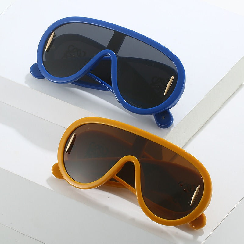 Lunettes de soleil grand cadre intégré œil de chat – Mixte | LamyHome
