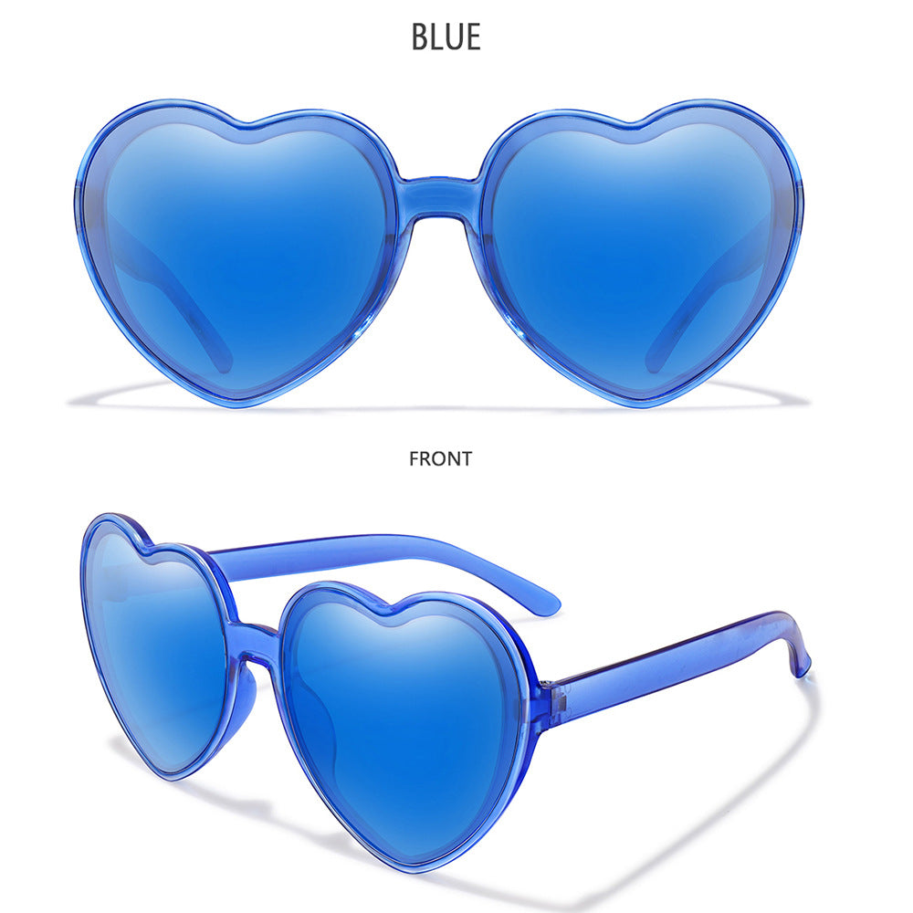 Lunettes cœur colorées – Soirée & Fête