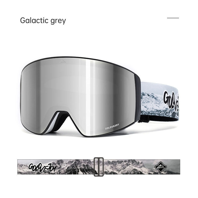 Masque de ski magnétique anti-buée verres interchangeables – Unisexe | LamyHome