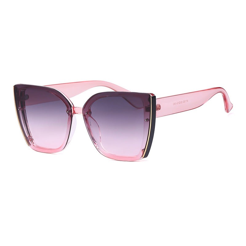 Lunettes de soleil œil de chat oversize UV400 – Femme | LamyHome