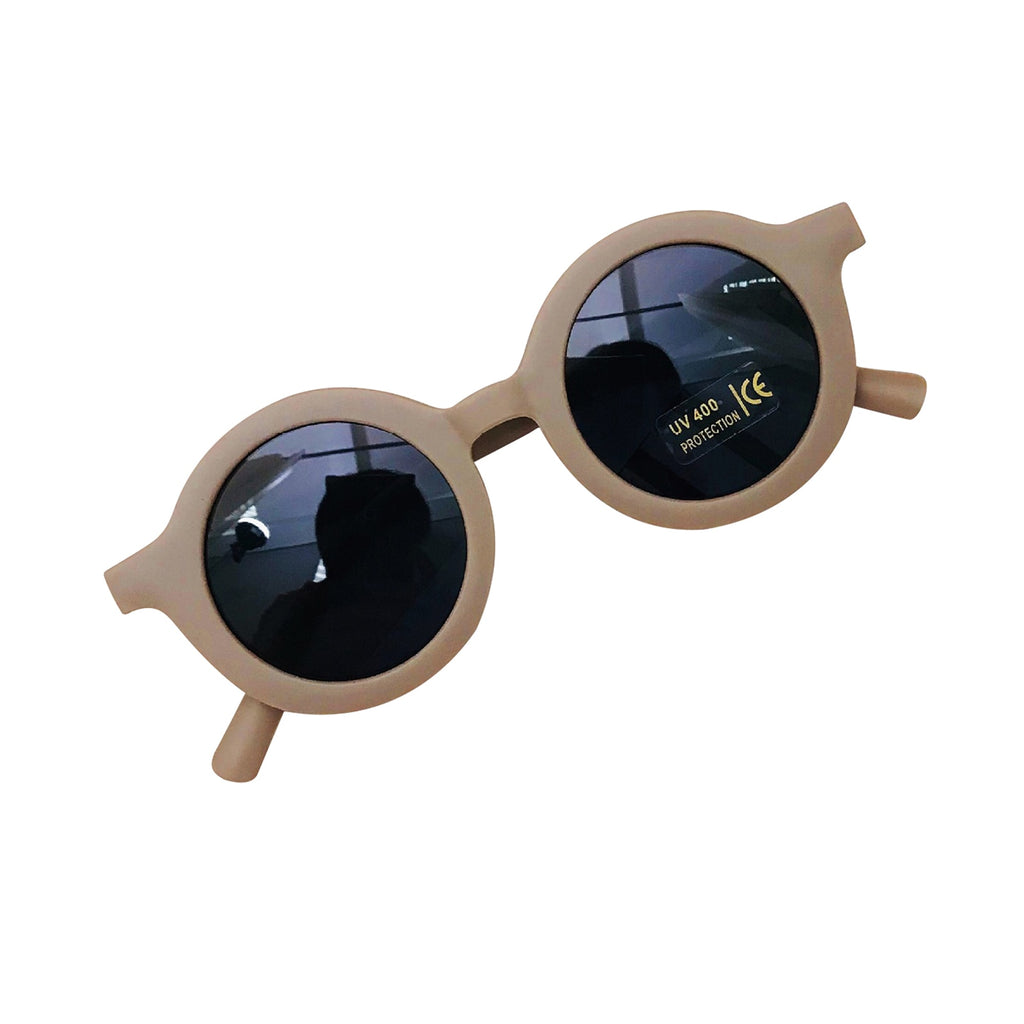 Lunettes de soleil bébé – Rétro rondes anti-UV