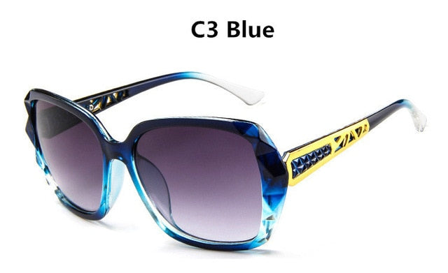 Lunettes surdimensionnées conduite UV400 – Femme