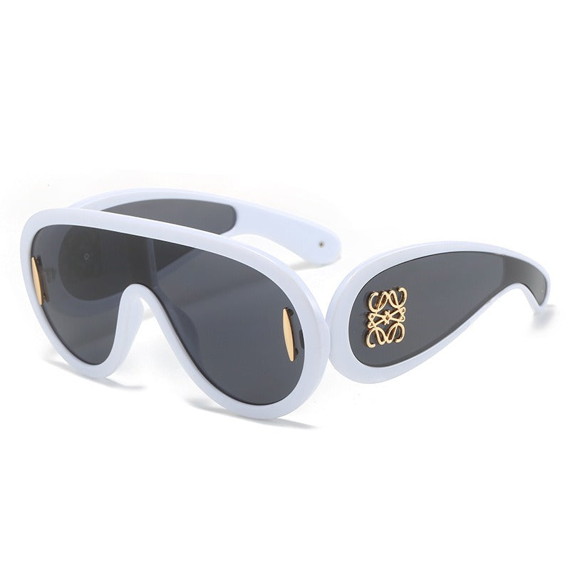 Lunettes de soleil grand cadre intégré œil de chat – Mixte | LamyHome