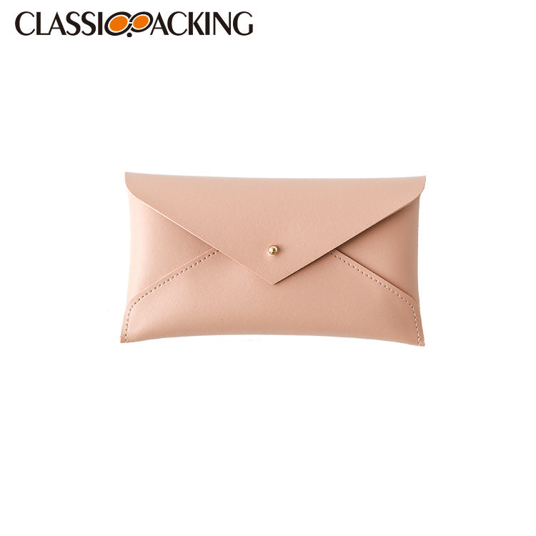 Pochette à lunettes en cuir PU – Style Tendance