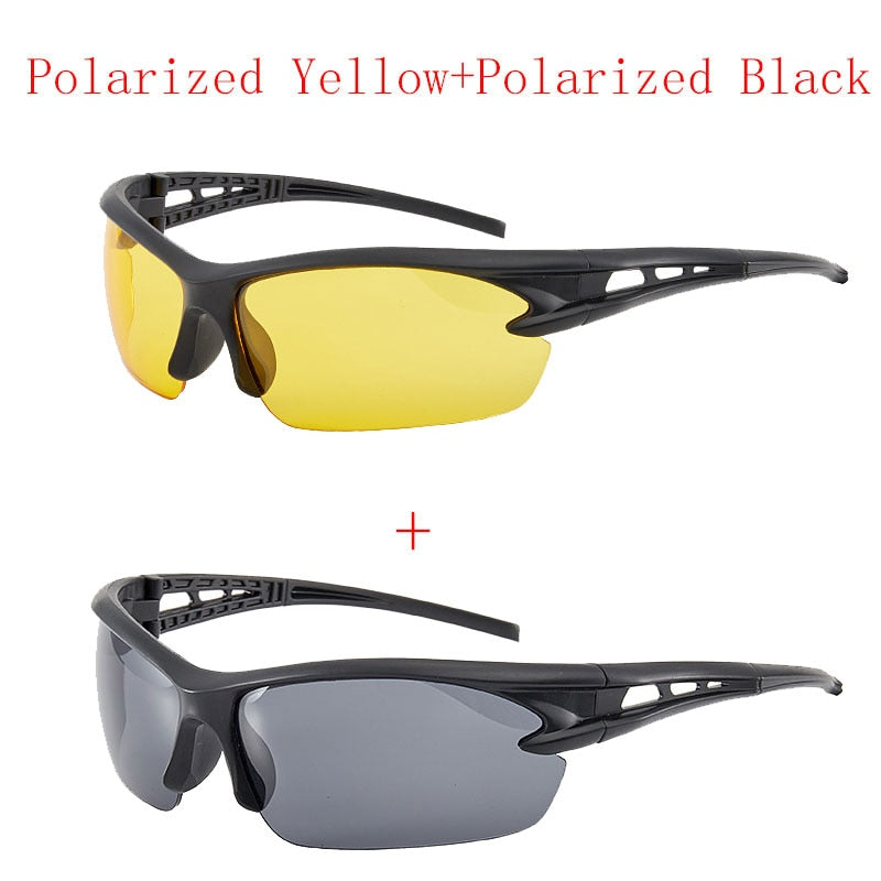Lunettes de conduite vision nocturne polarisées lot 2 – Homme | LamyHome