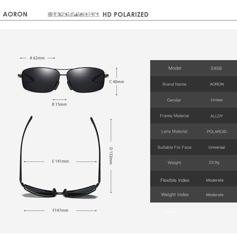 Lunettes de soleil pilote polarisées rétro aluminium – Homme | LamyHome
