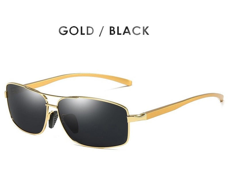 Lunettes de soleil pilote polarisées rétro aluminium – Homme | LamyHome