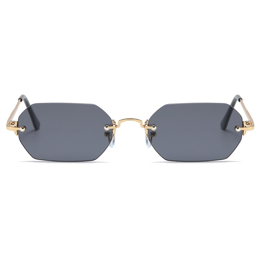 Lunettes de soleil punk octogonales sans monture – Femme | LamyHome