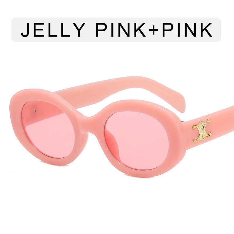 Lunettes ovales macaron – Tendance