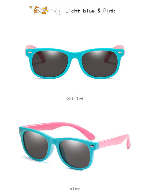 Lunettes de soleil enfant polarisées – UV400 Garçon & Fille