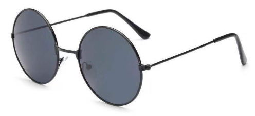 Lunettes de soleil rondes rétro cercle vintage – Mixte | LamyHome