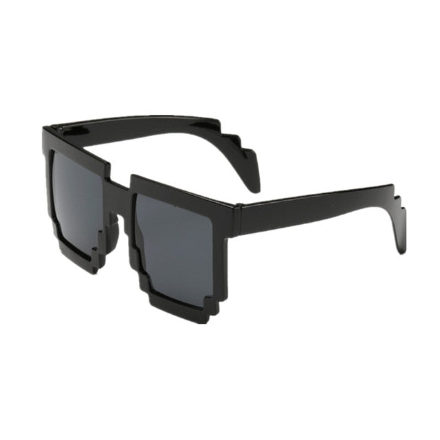 Lunettes de soleil enfant – Style Minecraft carré (5 couleurs)