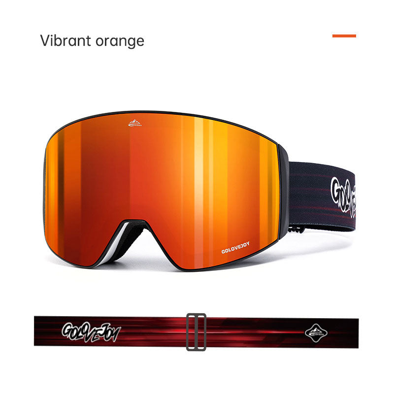 Masque de ski magnétique anti-buée verres interchangeables – Unisexe | LamyHome