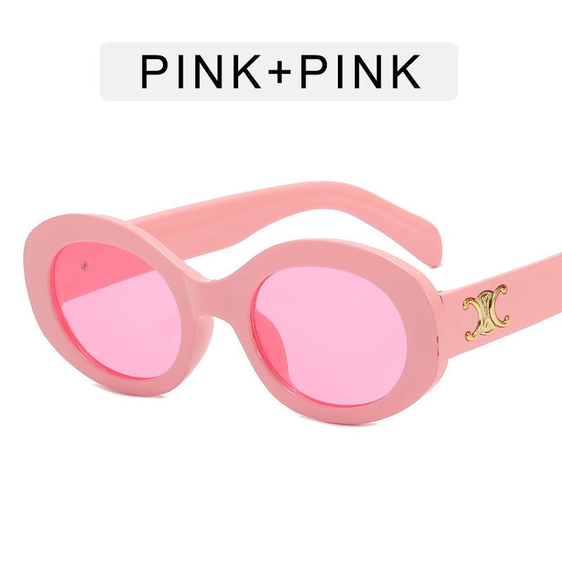 Lunettes ovales macaron – Tendance
