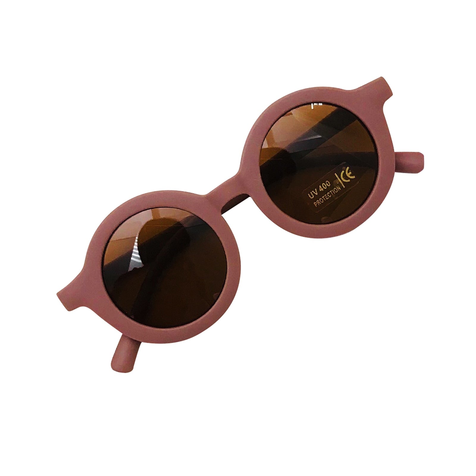 Lunettes de soleil bébé – Rétro rondes anti-UV