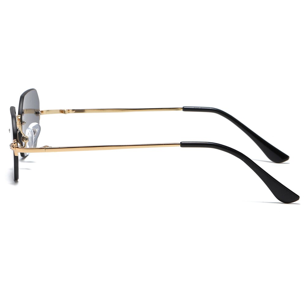 Lunettes de soleil punk octogonales sans monture – Femme | LamyHome