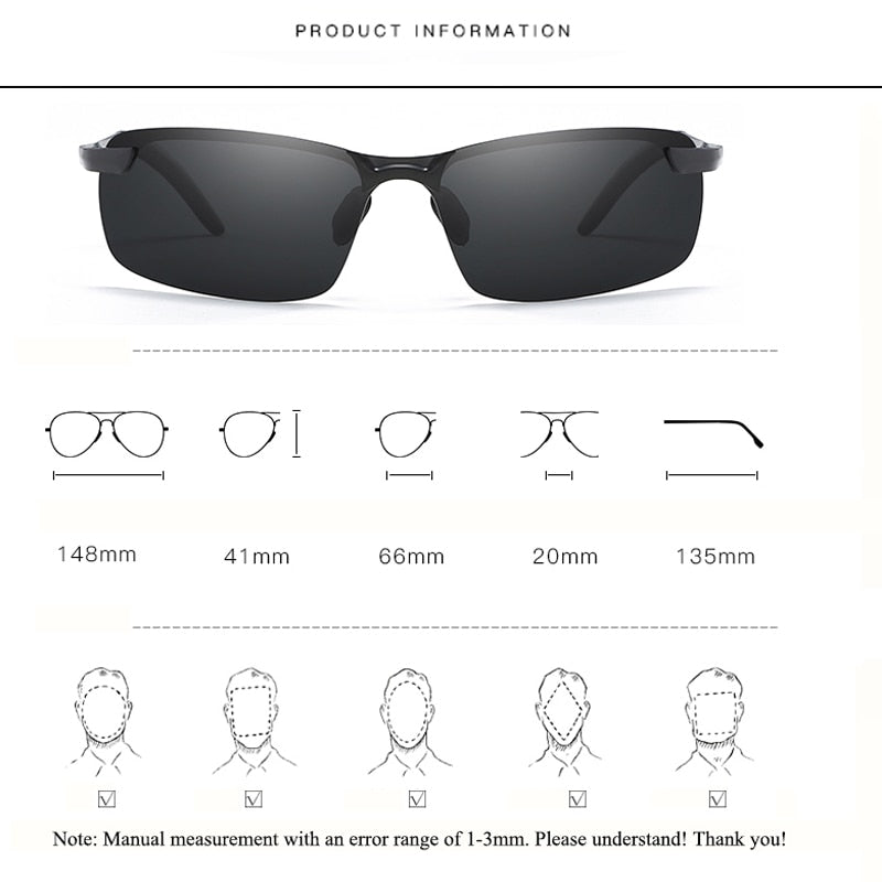 Lunettes de soleil photochromiques polarisées caméléon – Homme | LamyHome