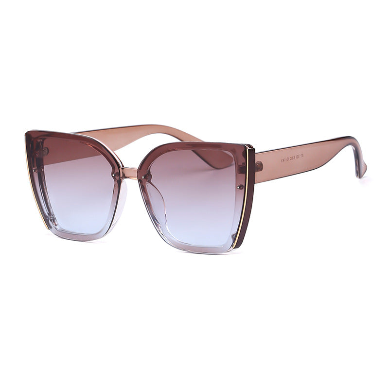 Lunettes de soleil œil de chat oversize UV400 – Femme | LamyHome