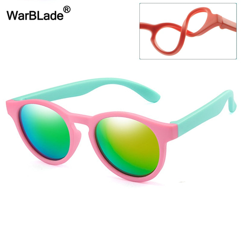 Lunettes de soleil enfant – Rondes polarisées UV400