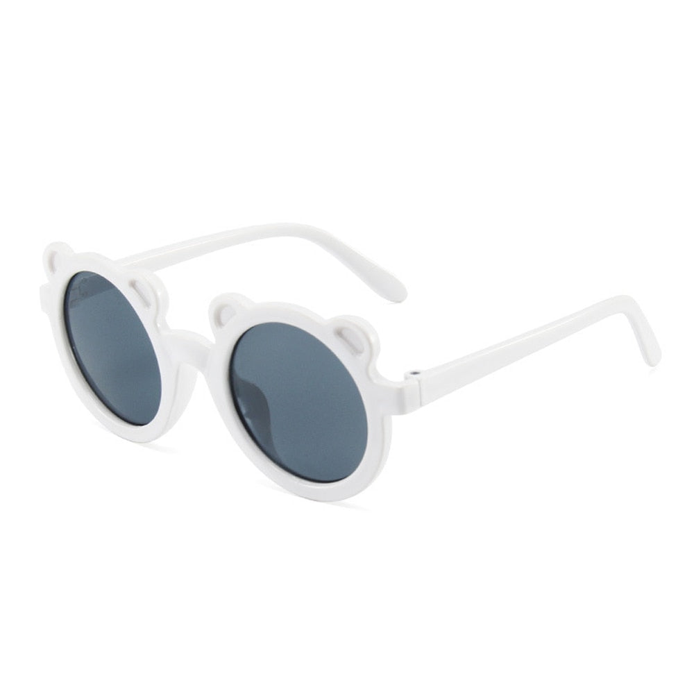 Lunettes de soleil enfant – Ours cartoon rondes UV