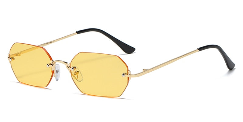 Lunettes de soleil punk octogonales sans monture – Femme | LamyHome