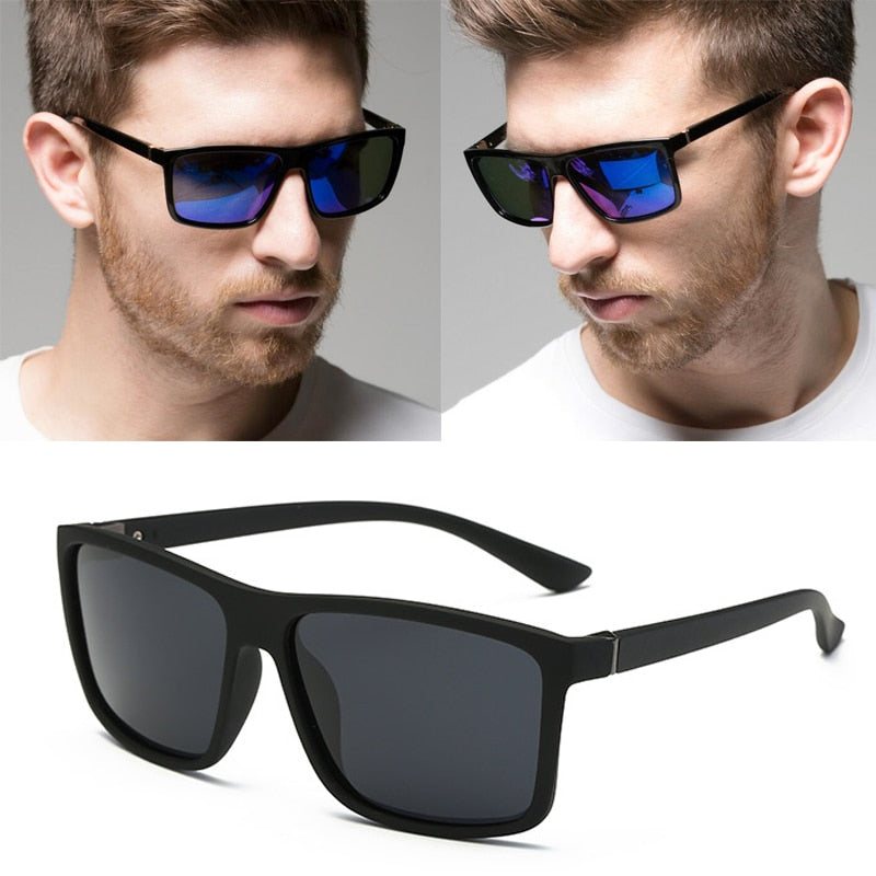 Lunettes de soleil carrées polarisées conduite – Homme | LamyHome