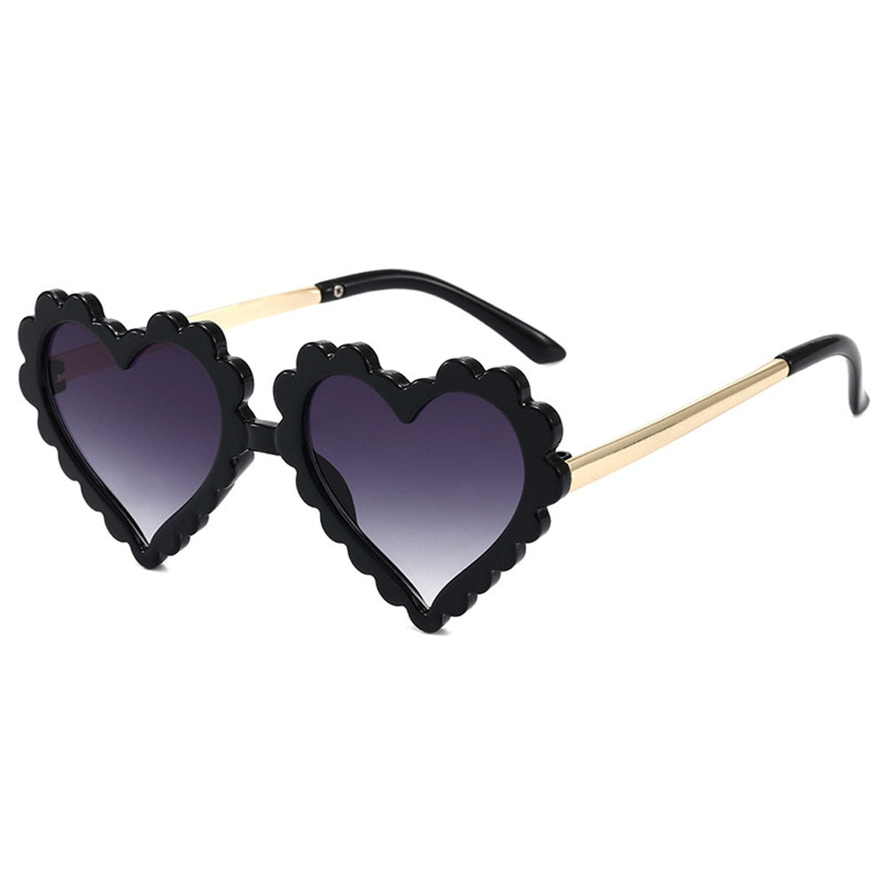 Lunettes de soleil enfant – Cœur & Fleurs UV400