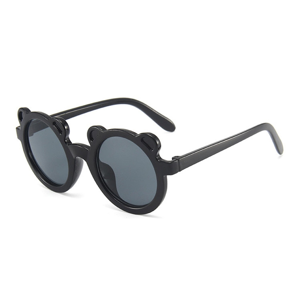 Lunettes de soleil enfant – Ours cartoon rondes UV