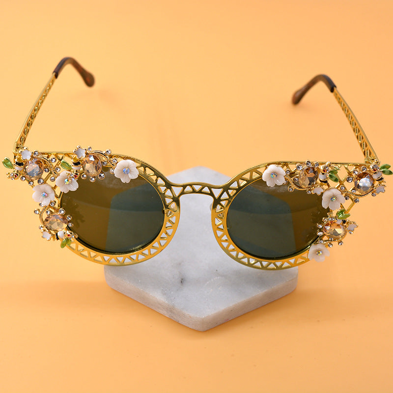 Lunettes de soleil pliables style Baroque – Tendance | Femme