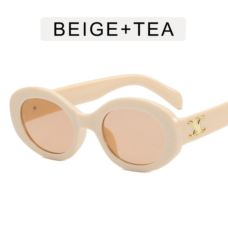 Lunettes ovales macaron – Tendance