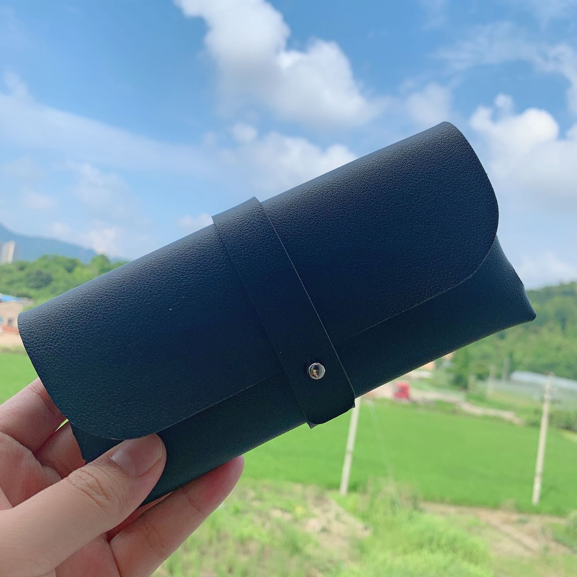 Pochette à lunettes multifonction – Carte polarisée & Nettoyage