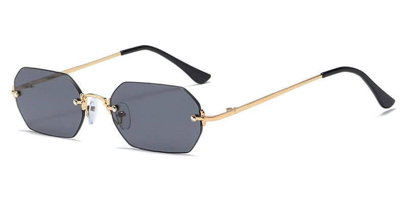 Lunettes de soleil punk octogonales sans monture – Femme | LamyHome