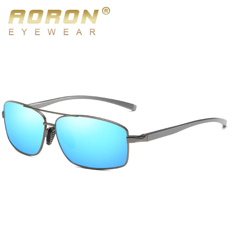 Lunettes de soleil pilote polarisées rétro aluminium – Homme | LamyHome