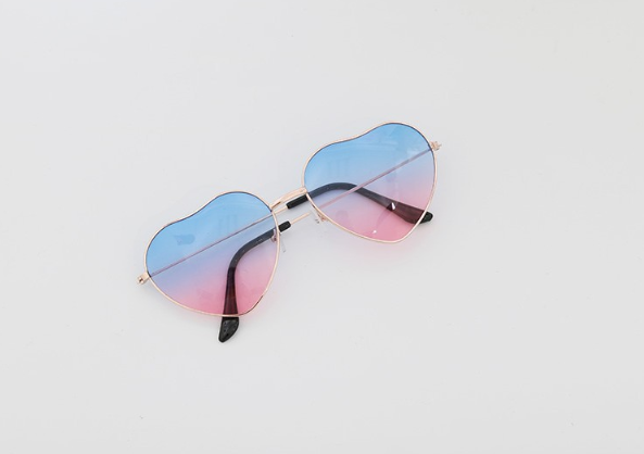 Lunettes de soleil cœur dégradé tendance – Femme | LamyHome