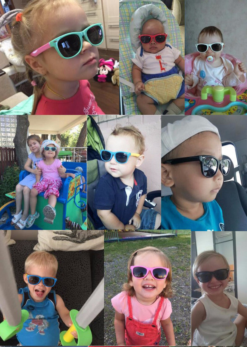 Lunettes de soleil enfant polarisées – UV400 Garçon & Fille