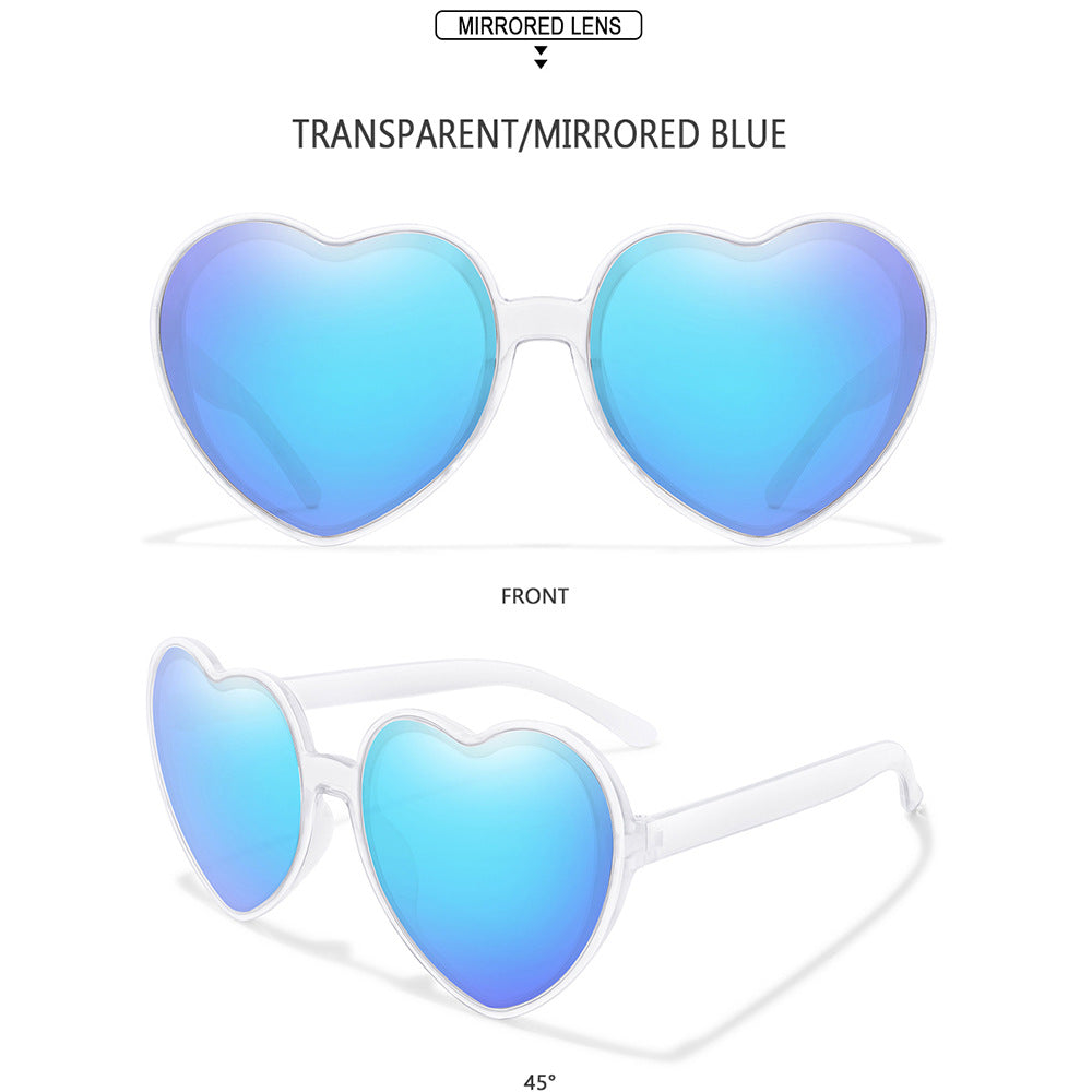 Lunettes cœur colorées – Soirée & Fête