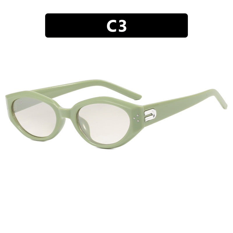 Lunettes petit cadre cloutées – Style Spicy Girl