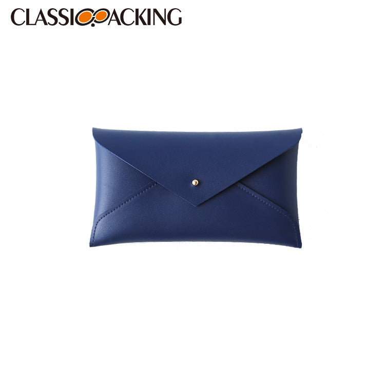 Pochette à lunettes en cuir PU – Style Tendance