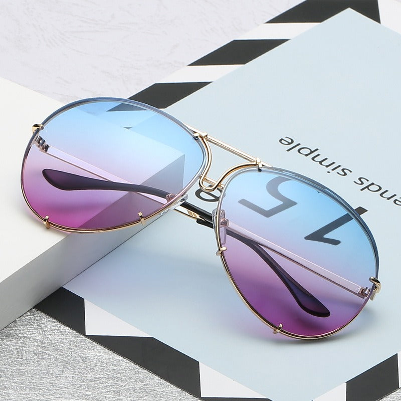 Lunettes de soleil ocean grand cadre rétro – Mixte | LamyHome