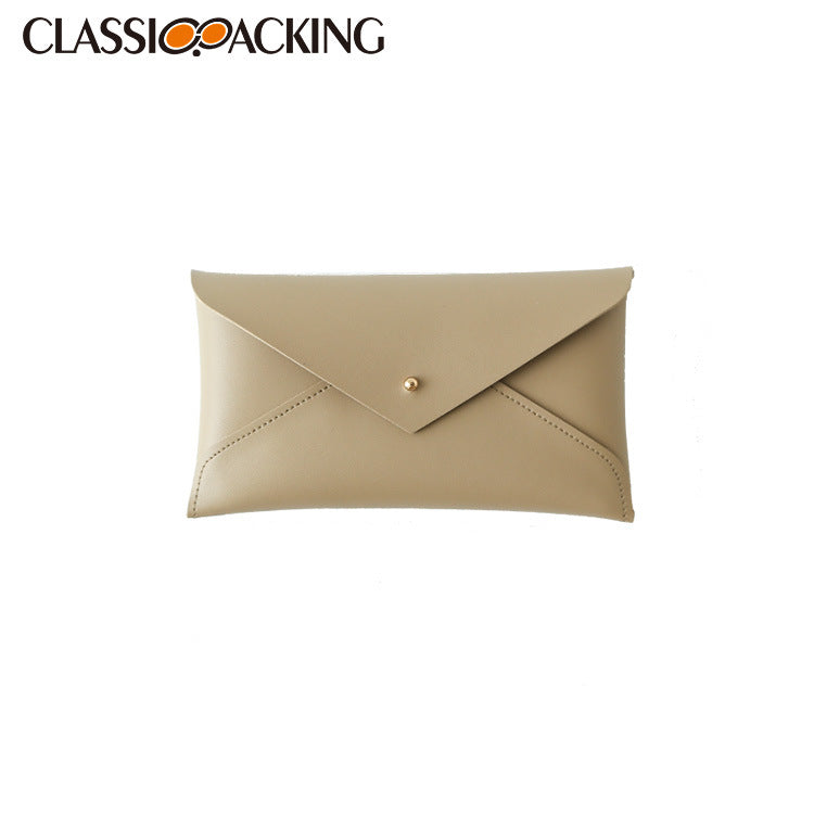Pochette à lunettes en cuir PU – Style Tendance