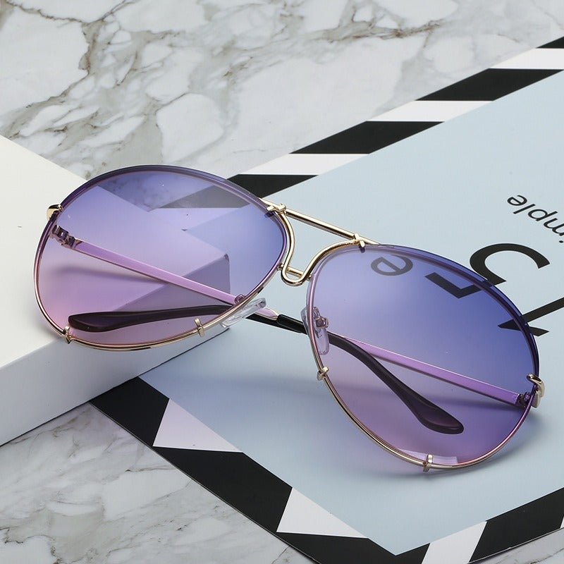 Lunettes de soleil ocean grand cadre rétro – Mixte | LamyHome
