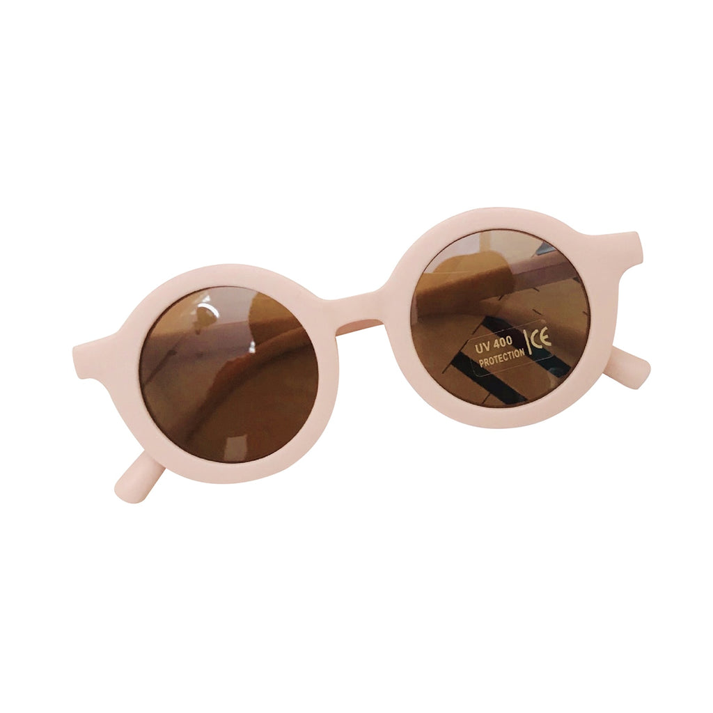 Lunettes de soleil bébé – Rétro rondes anti-UV