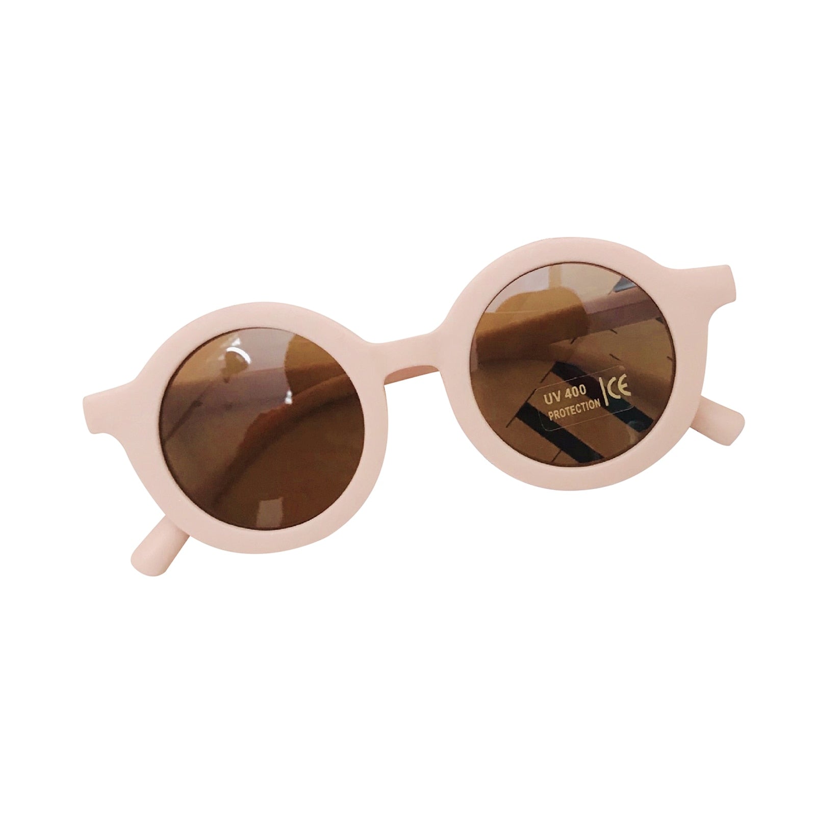 Lunettes de soleil bébé – Rétro rondes anti-UV