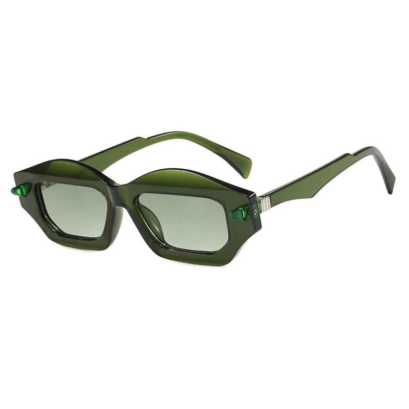 Lunettes de soleil petit cadre irrégulier haute couture – Femme | LamyHome