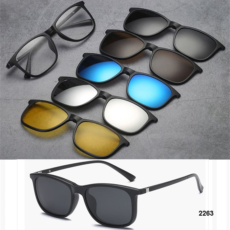Lunettes de soleil magnétiques 5 verres interchangeables – Mixte | LamyHome