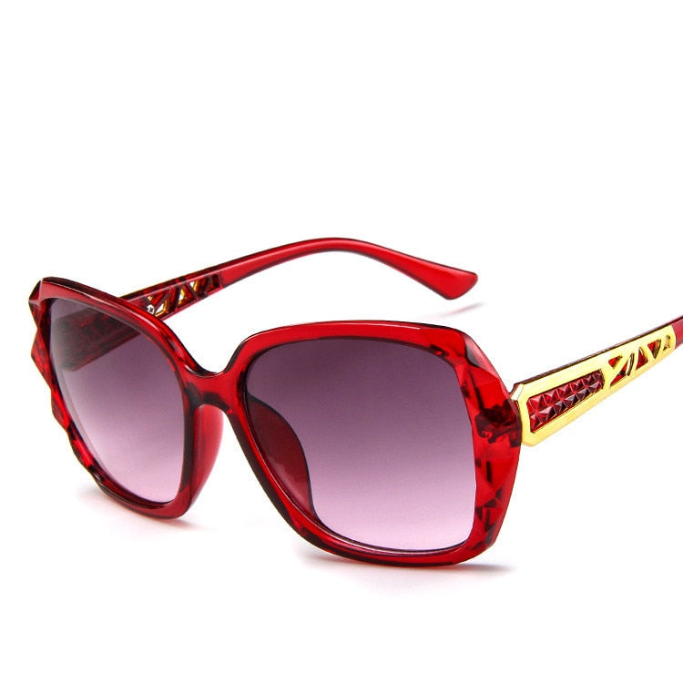 Lunettes surdimensionnées conduite UV400 – Femme