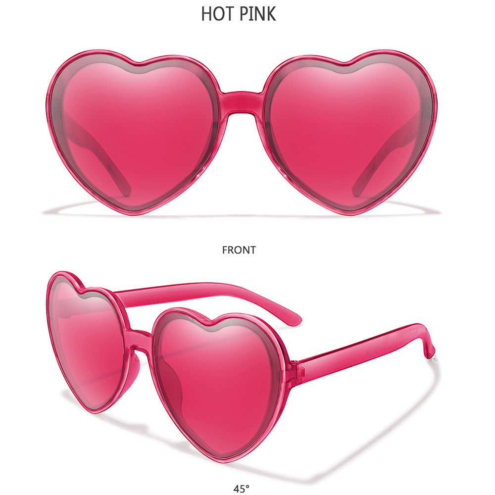 Lunettes cœur colorées – Soirée & Fête
