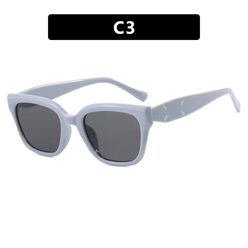 Lunettes de soleil œil de chat carré rétro – UV | Femme