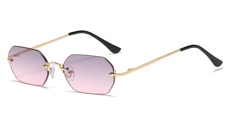 Lunettes de soleil punk octogonales sans monture – Femme | LamyHome