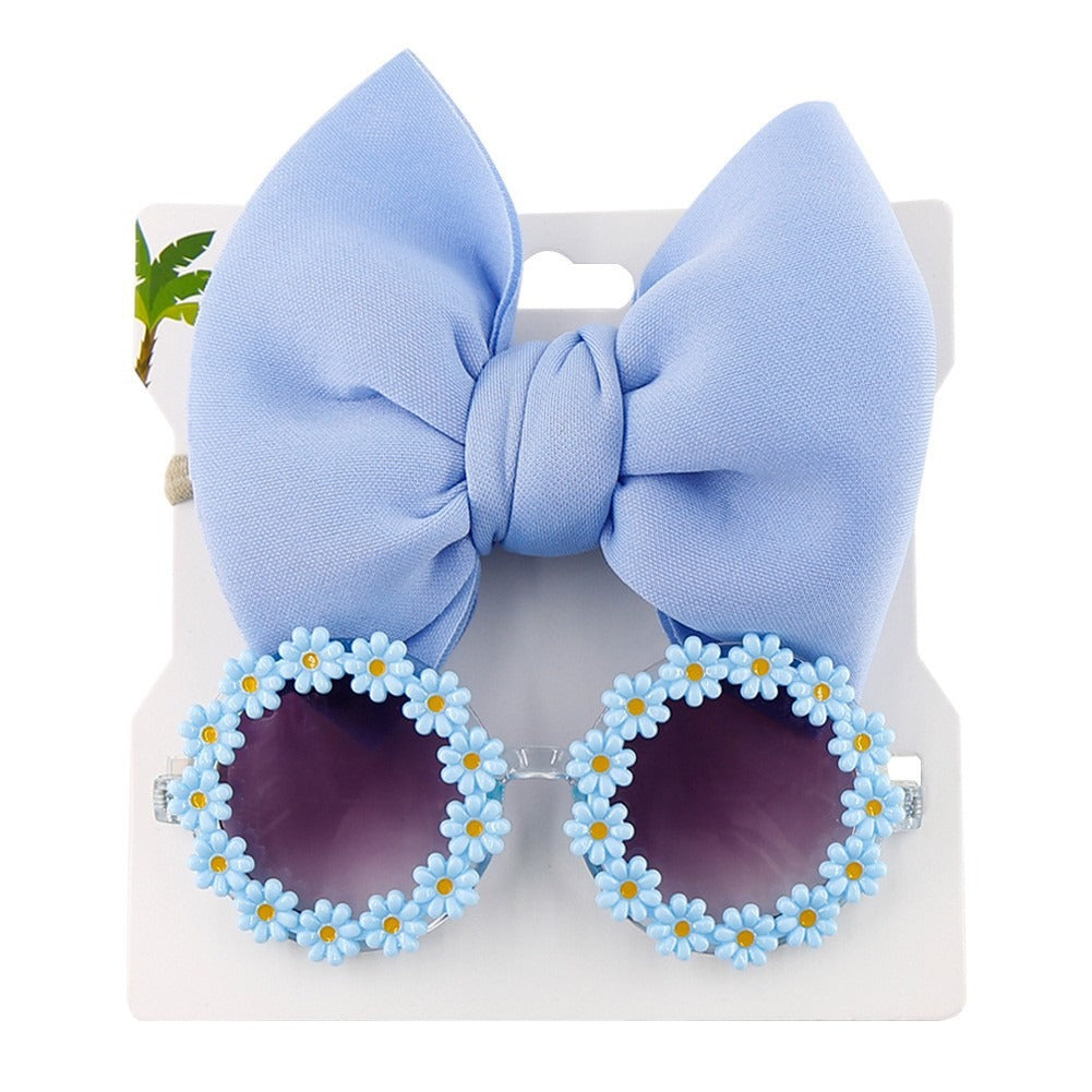 Lunettes de soleil bébé – Bandeau & Visière assortis
